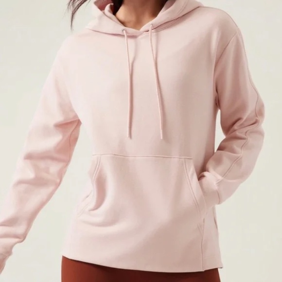 Athleta Retroplush Hoodie - Pink - Picture 3 of 12